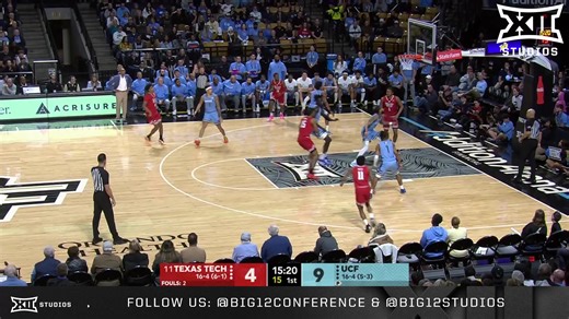 UPSET ALERT🚨 Knight Knight⚔️ #11 Texas Tech vs. UCF Highlights 🎬 #Big12MBB | UCF Men's Basketball | Big 12 Conference