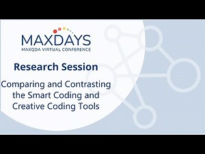 MAXDAYS 2023 Spotlight Session: Comparing and Contrasting the Smart Coding and Creative Coding Tools