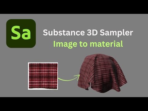 Adobe Substance 3d Sampler: Image to Material