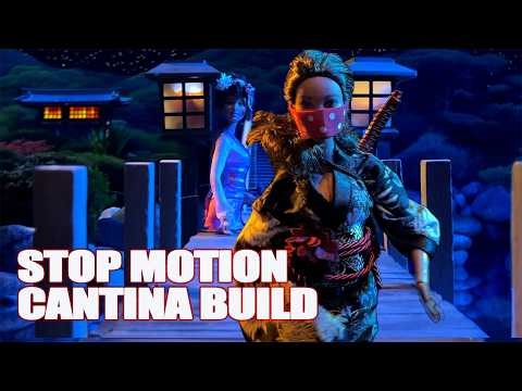 HOW I BUILT A MINIATURE CANTINA WITH FREE MATERIALS