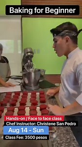 Our Face to Face/Hands On Beginners Baking and Milk Tea Classes are now open for registrations. For class inquiries & reservations. Please message: 0977-160-7369 (Look for Marie). School Location: 60 Lanzones St. Project 2, Quezon City AUG. 13 (Sat) - CUPCAKE MODULE 1 AUG. 14 (Sun) - BAKING FOR BEGINNERS AUG. 19 (Fri) - MILK TEA FOR BUSINESS CUPCAKE MODULE 1 August 13 - Saturday (9:00-3:30) Class Fee: 3500 pesos 1️⃣. Red Velvet Strawberry Cupcake 2️⃣. Dark Chocolate Smores Cupcake 3️⃣. Pink Vani