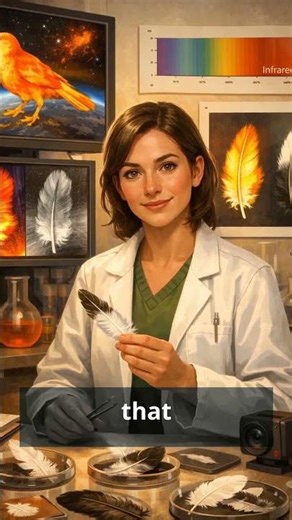 Groundbreaking Study Measures How Birds Emit Heat into Space Through Feather Reflectance #Shorts