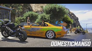 1.5M views · 18K shares | Grand Theft Auto 5 - The Fast and the Furious - Supra VS Ferrari Domesticmango | Stanced Cars Forever | Facebook