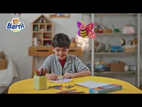 Балалар салған суреттер Barni-мен тіріледі! 🎨