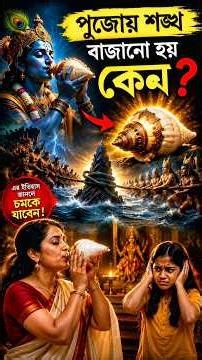 পূজায় শঙ্খ কেন বাজানো হয়? জানলে অবাক হবেন | শঙ্খের আসল রহস্য | Hindu Mythology