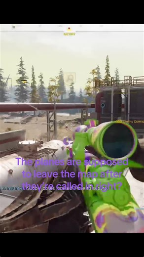 Glitchy Planes in Warzone Gameplay Experience