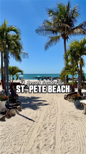 Spend a few minutes exploring this hidden garden on St. Pete Beach. 🌺🌴 Located at the north end of Upham Beach, this quiet little spot features tropical plants, shady seating areas, and beautiful views of the Gulf. Next time you’re visiting St. Pete Beach, take a short walk north along Upham Beach and see if you can find this peaceful hidden gem. 🏝️ Have you seen this spot before? 👀 • • • • • #thingstodointampabay #stpetebeach #uphambeach #secretgarden #floridabeaches