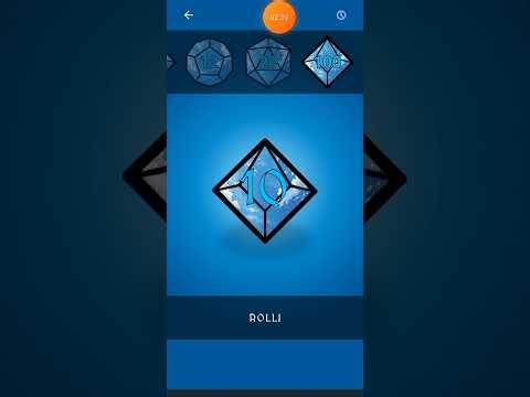 Rollbound RPG Dice Roller - Gameplay walkthrough