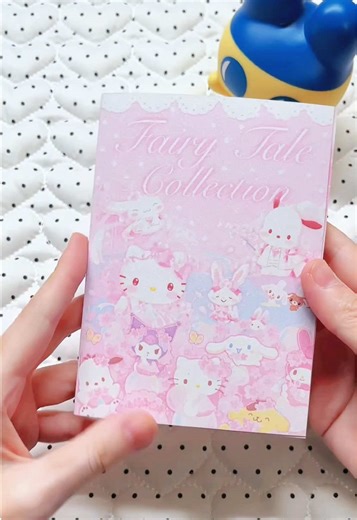《Fairy Tale Collection》Sticker Book Unboxing Video 💕#stickers #diy #fyp #deco #asmr