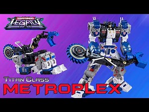 Transformers Legacy Titan Class Metroplex | VIDEO REVIEW