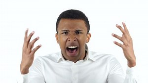 Angry Black Man Yelling Stock Footage Video (100% Royalty-free) 23666194 | Shutterstock