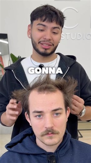 This haircut SAVED his confidence! 📈