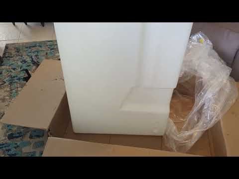 Unboxing of 36 gallon Undermount Greywater Tank for ProMaster