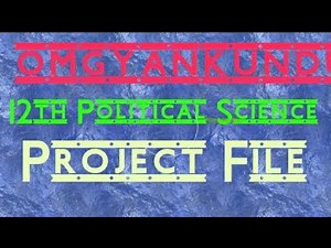 12th Class Political Science Project File in English. Topic: UNO, 24 October 1945