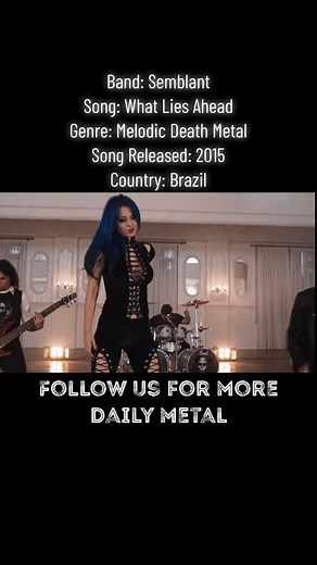 Listen to Semblant. Brazilian Melodic Death Metal. #metaltodaybr #metaltiktok #deathmetal #semblant #melodicdeathtmetal #headbanger