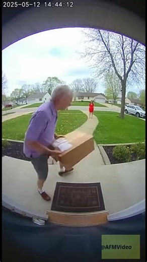 They Grabbed the Package… Then Instant Karma Activated 🚨📦💥 #shorts