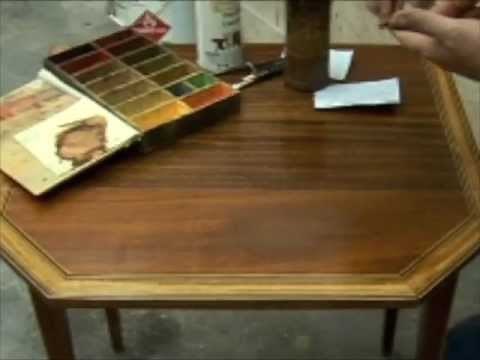 Spot Touch-Up of Veneer Sand through