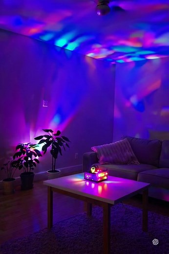 DIY Rainbow Light Show Ingredients: 1. Clear glass jar or large clear plastic cup 2. Small flashlight or phone flashlight 3. CD or DVD disc (reflective side) 4. Shallow bowl of water 5. Optional: Food coloring drops Directions: 1. Begin by filling your shallow bowl with water. Set it on a flat surface, ensuring it is stable and secure. 2. Position the clear glass jar or plastic cup nearby so that it is clear enough to allow light to pass through. 3. Take the CD or DVD and hold it at an angle ins