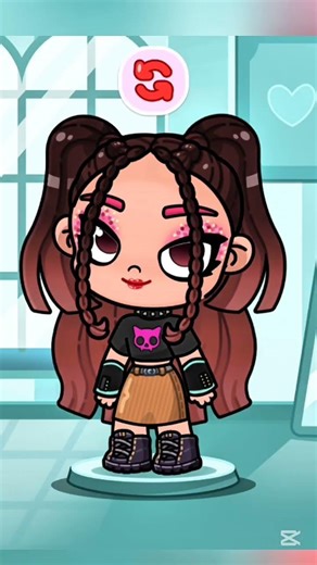 Kpop Demon Hunters changed hairstyle💇🏻‍♀️ #avatarstory #shorts