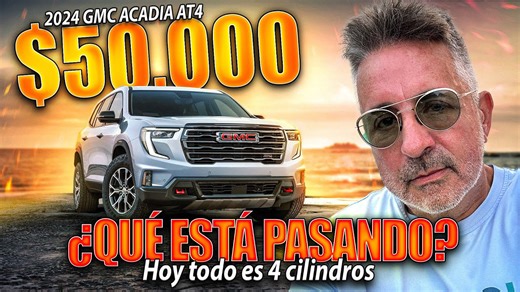 2024 GMC Acadia AT4 • ¿Prefieres Toyota Highlander o cuál otra?