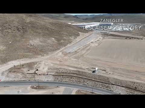 Tesla Semi Factory Construction Update - Sparks, Nevada May 17, 2024
