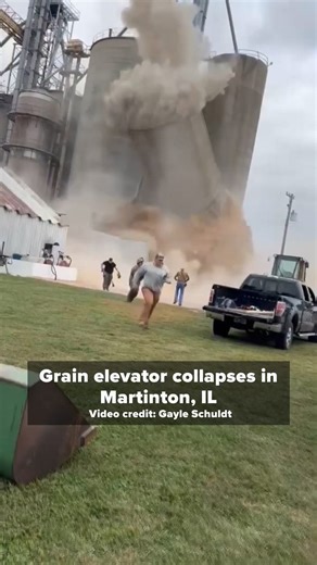 Grain bin collapses in northeast Illinois