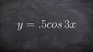 Learn how to graph the equation of cosine