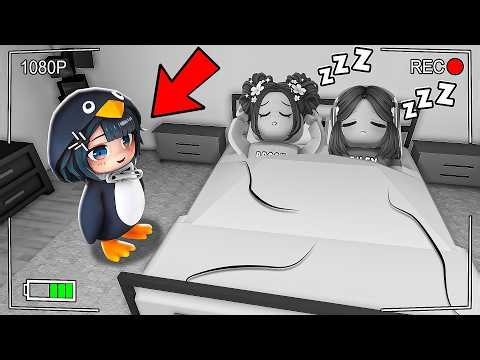 GUGUGAGA PENGUIN Is WATCHING US SLEEP..(Brookhaven)