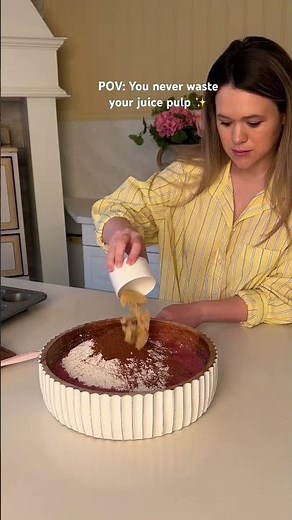 juice pulp muffins #recipe #muffins #shorts