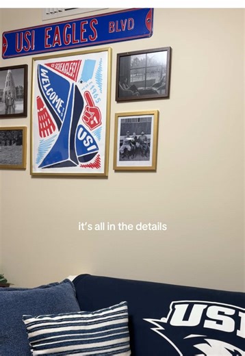 slightly obsessed with our revamped res hall showroom 🥰 #dormlife #collegehousing #housetour #universityofsouthernindiana #college