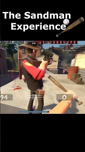The Sandman Experience #tf2 #gameplay #teamfortress2 #teamfortressmeme