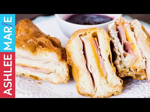 How to make a Deep Fried Monte Cristo Sandwich