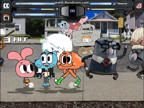Z Mugen: Gumball and Darwin Vs Anais