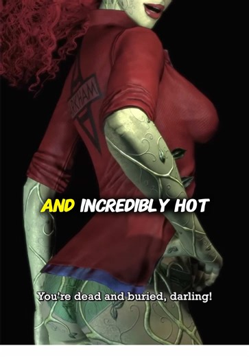 WE all play these games for the plot (poison ivy) right? #batman #batmanarkahm #fyp #gamingdetails #detail