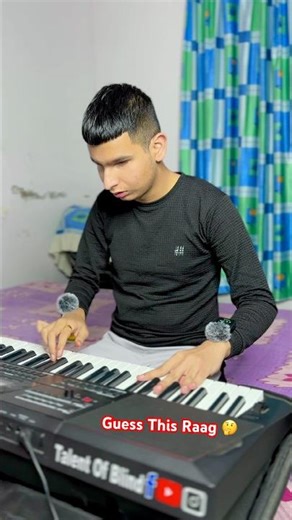 Guess this raag ? 🤔 | talent of blind #shorts #talentofblind
