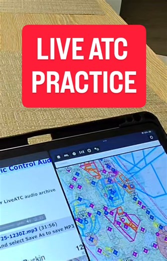 Live ATC Practice #aviation #studentpilot #ppl #flighttraining #TikTokCreatorSearchInsightsIncentive