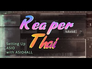 Setting up Reaper Audio with ASIO4ALL