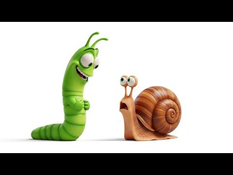 Worm vs Snail 😂 | Unexpected Funny Moment