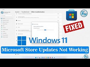 ✅ How To Fix Microsoft Store Get Updates Not Working in Windows 11