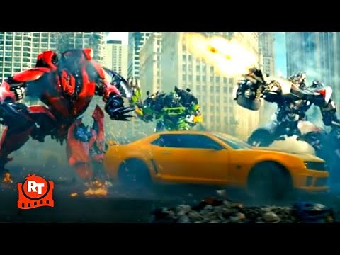 Transformers: Dark of the Moon (2011) - The Battle for Chicago Scene | Movieclips