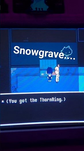 Deltarune Chapter 2 - CRT TV - Weird Route #gaming #retrogameroom #retro #weird #noelle