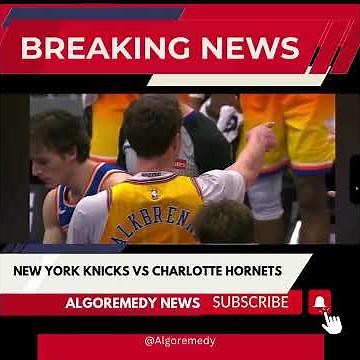 “Knicks vs Hornets GOING TO PLAYOFFS | 🔥 Full Highlights”