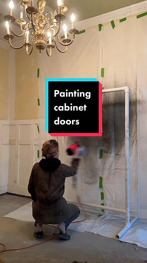 DIY Cabinet Door Hangers for Painting: Speed Up Your Reno!