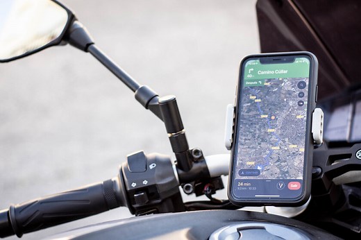 Aquí tienes siete aplicaciones útiles para crear rutas y organizar viajes en moto con el móvil