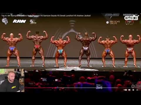 Pre Judging MISTER OLYMPIA OPEN – I react!