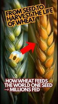 Watch Wheat Grow: Seed to Harvest in Stunning Time-Lapse (8K)