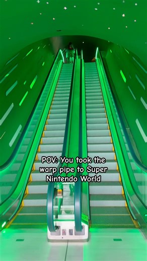 Super Nintendo World Warp Pipe at Epic Universe #universal