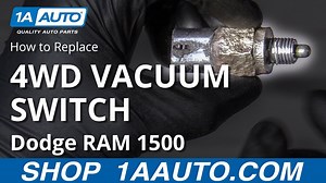 How to Replace 4WD Vacuum Switch 1994-2002 Dodge RAM 1500