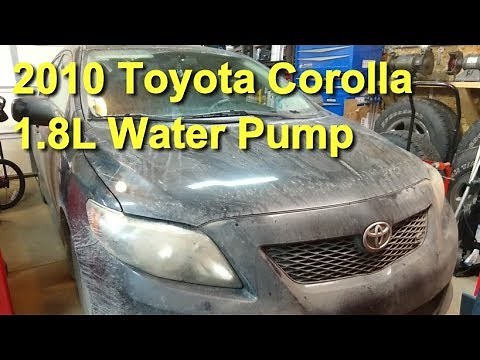 2010 Corolla 1.8L Water Pump