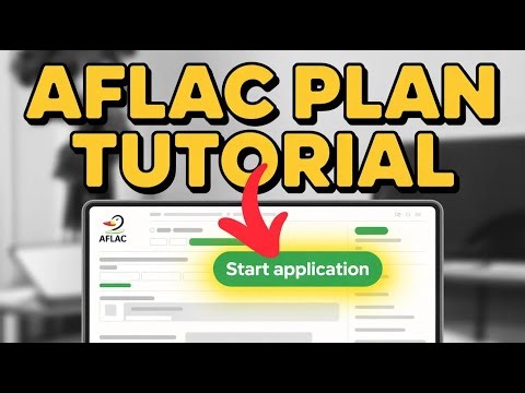 How to create a supplemental insurance plan with Aflac - Quick Tutorial